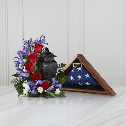 Patriotic Tribute Arrangement –  Moonlight Floral, Minneapolis MN