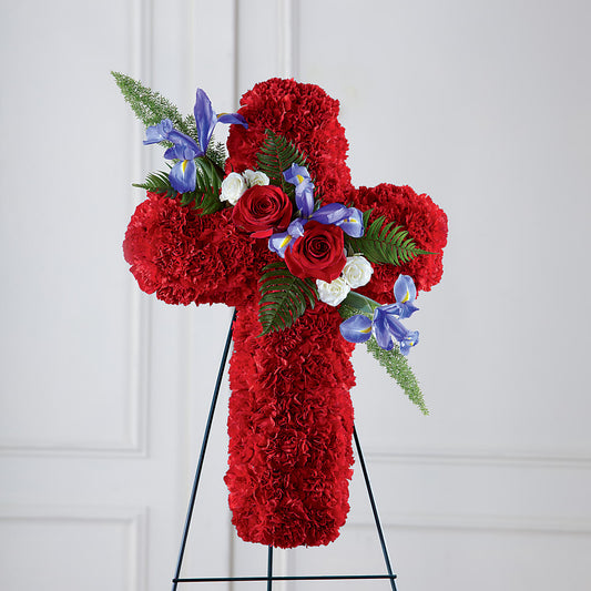 Faithful Hero Floral Cross –  Moonlight Floral, Minneapolis MN