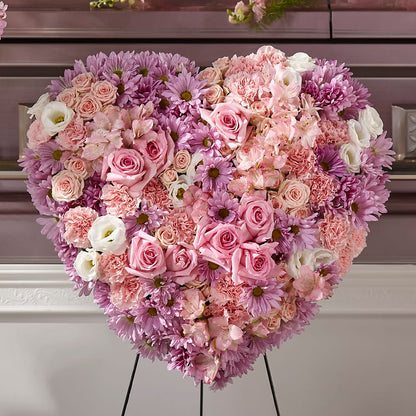 Heaven's Light Heart –  Moonlight Floral, Minneapolis MN