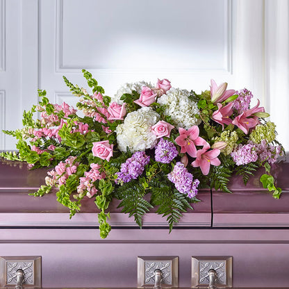 Life's Gratitude Casket Spray –  Moonlight Floral, Minneapolis MN