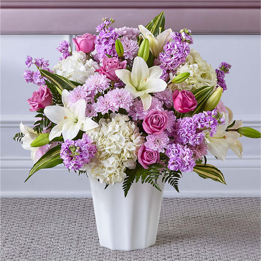 Heaven Sent Floor Basket –  Moonlight Floral, Minneapolis MN