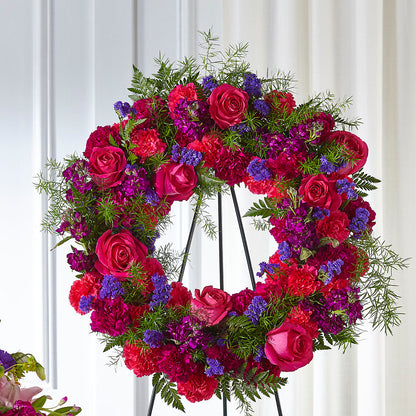 Calming Colors Wreath –  Moonlight Floral, Minneapolis MN