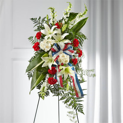Stars of Life Standing Spray –  Moonlight Floral, Minneapolis MN