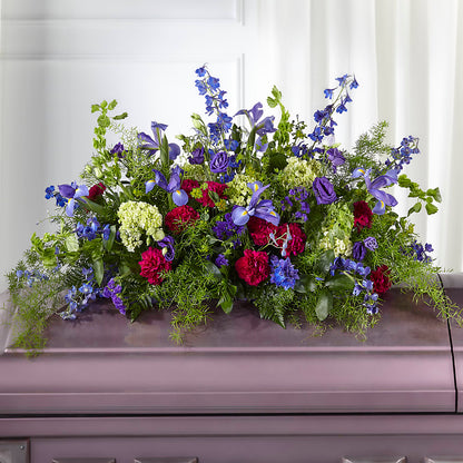 Always Treasured Casket Spray –  Moonlight Floral, Minneapolis MN