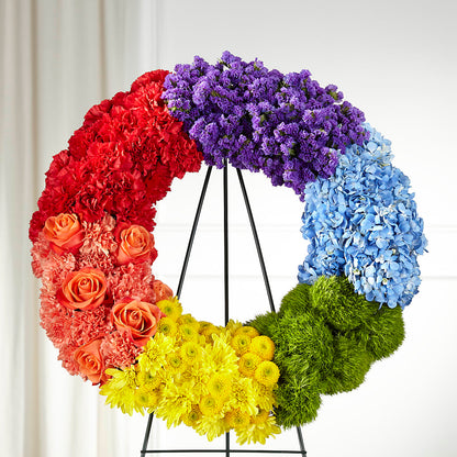 Circle of Love Wreath –  Moonlight Floral, Minneapolis MN