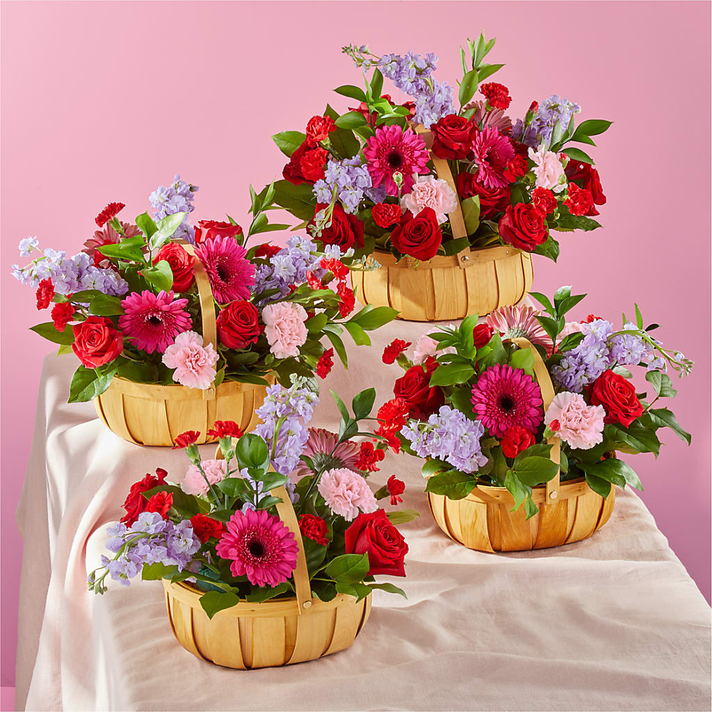 Pink Picnic Basket –  Moonlight Floral, Minneapolis MN