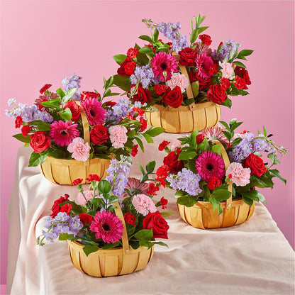 Pink Picnic Basket –  Moonlight Floral, Minneapolis MN