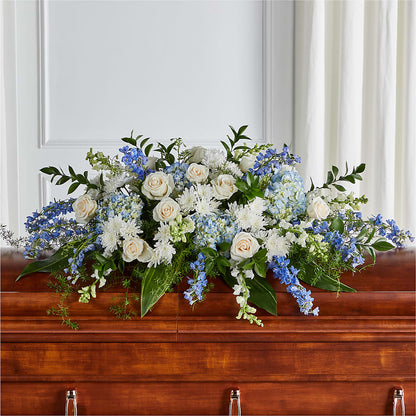 Timeless Essence Casket Spray –  Moonlight Floral, Minneapolis MN