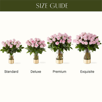 Picture Perfect Pink Rose Bouquet –  Moonlight Floral, Minneapolis MN