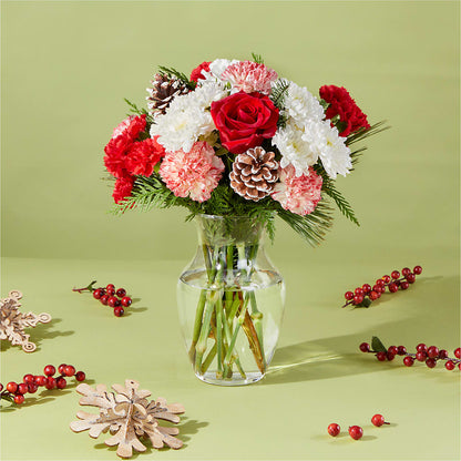 Candy Cane Lane Bouquet –  Moonlight Floral, Minneapolis MN