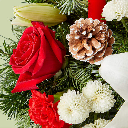 Seasonal Festivities Centerpiece –  Moonlight Floral, Minneapolis MN