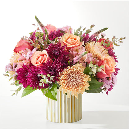 Berry Cobbler Bouquet with Ivory Vase –  Moonlight Floral, Minneapolis MN