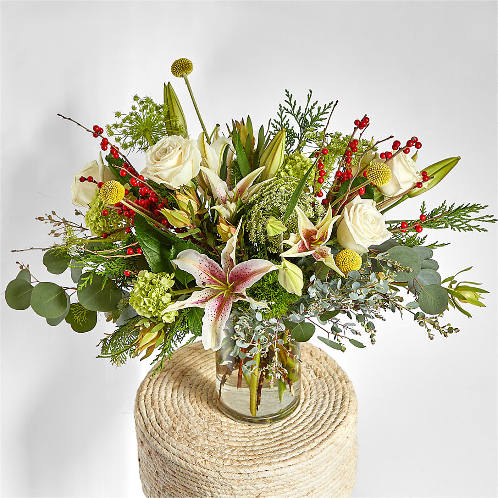 Berry & Bright Bouquet –  Moonlight Floral, Minneapolis MN