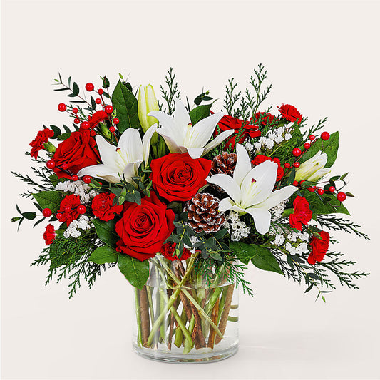 Best in Snow Bouquet –  Moonlight Floral, Minneapolis MN