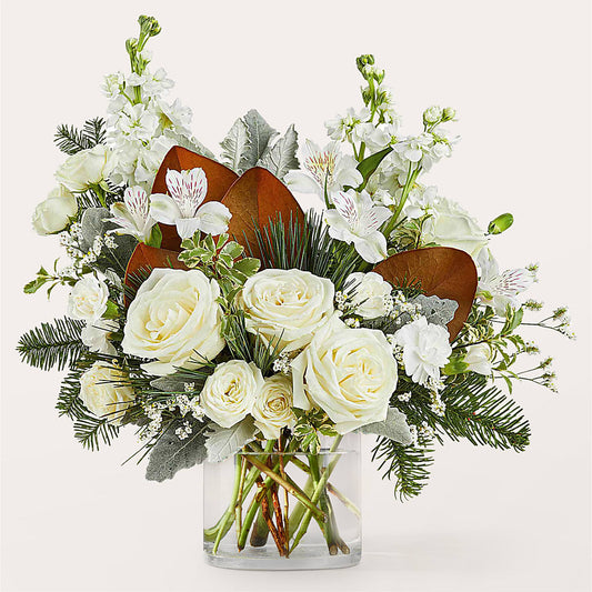 Fresh Snowfall Bouquet –  Moonlight Floral, Minneapolis MN