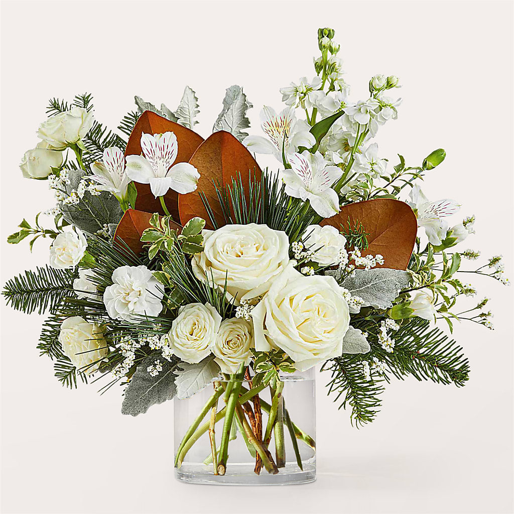 Fresh Snowfall Bouquet –  Moonlight Floral, Minneapolis MN
