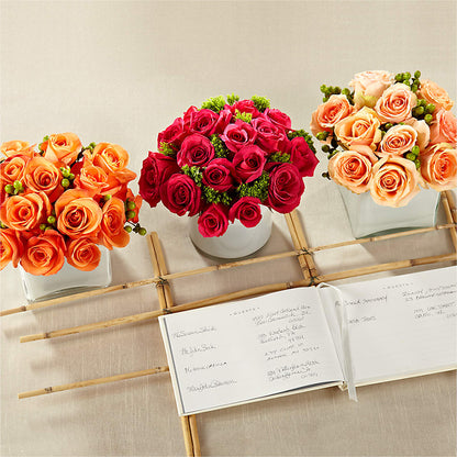 Dawn Rose Centerpiece –  Moonlight Floral, Minneapolis MN