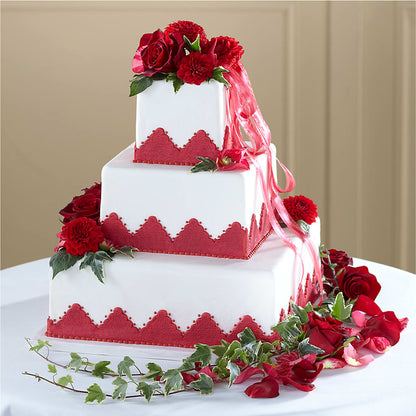 Forever Happiness Cake Decor –  Moonlight Floral, Minneapolis MN